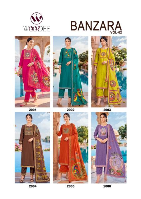 Woodee banzara vol-2 kurtis wholesale online